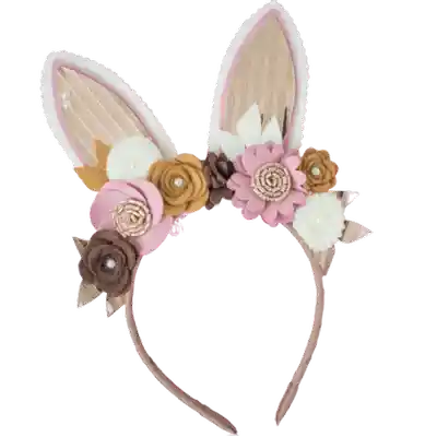 GOLD Diadema De Coneja Rose 1 U