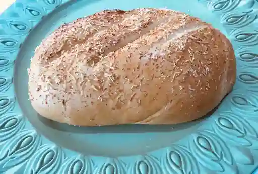Pan Aliñado Grande con Queso Encima