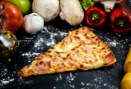 Porción Pizza Pollo y Jamón