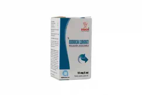 Doxorubicina 10 Mg Caja Con 1 Vial Solución Inyectable Rx3 