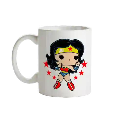 Mug Mujer Maravilla Tipo Pop