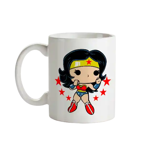 Mug Mujer Maravilla Tipo Pop