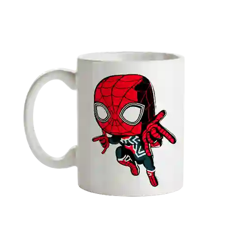 Mug Iron Spider Infinity War Tipo Pop