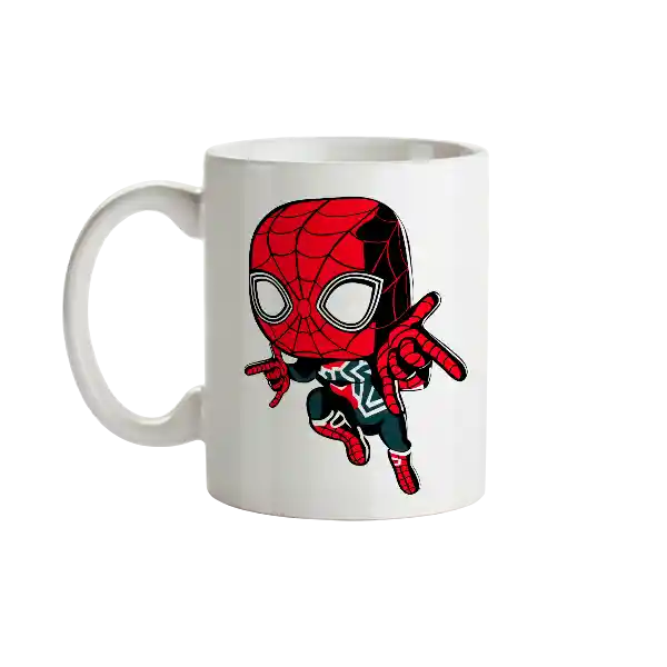 Mug Iron Spider Infinity War Tipo Pop