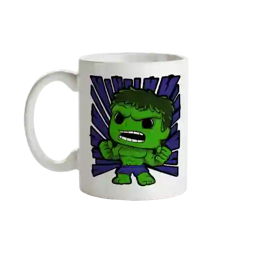 Mug Hulk Tipo Pop