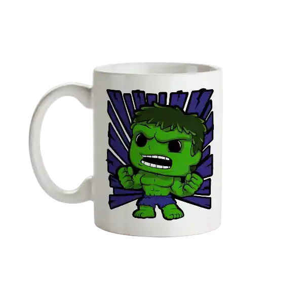 Mug Hulk Tipo Pop