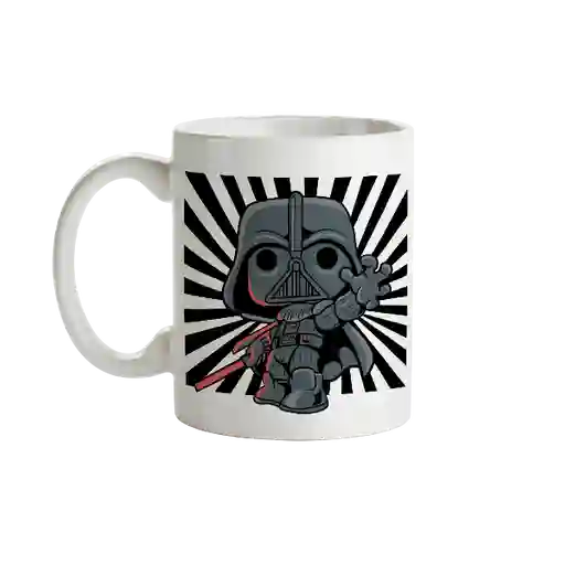 Mug Darth Vader Star Wars Tipo Pop