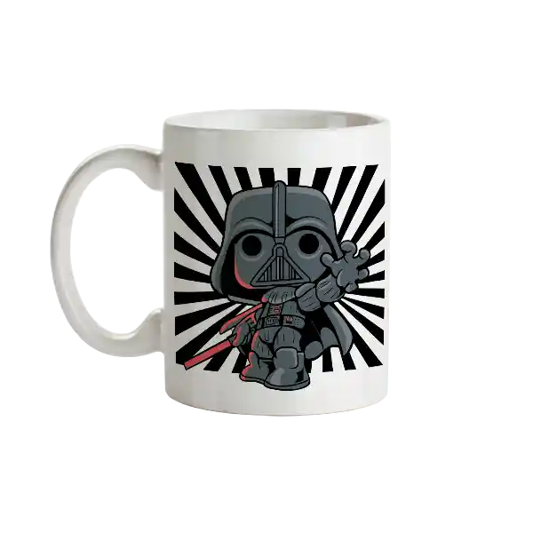 Mug Darth Vader Star Wars Tipo Pop