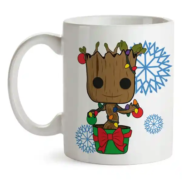 Mug Groot Navidad Guardianes de la Galaxia