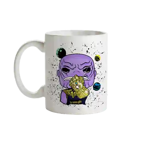 Mug Thanos Guantelete Tipo Pop