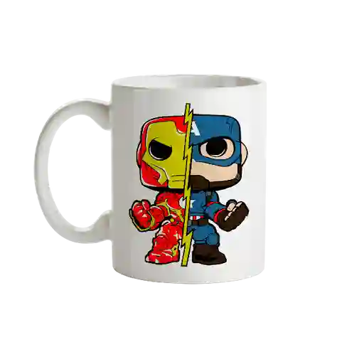 Mug Civil War Marvel Tipo Pop