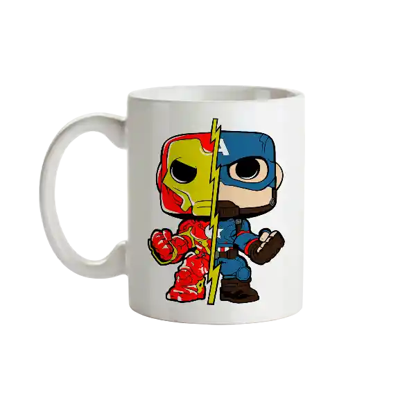 Mug Civil War Marvel Tipo Pop