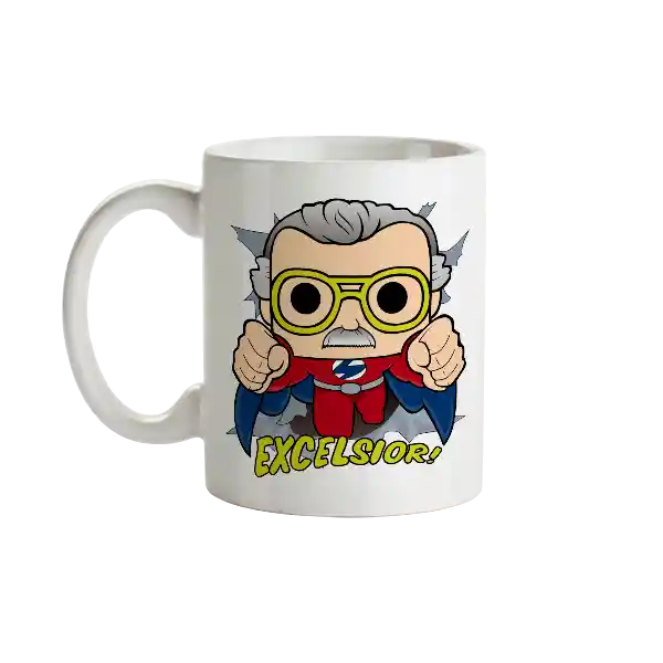 Mug Stan Lee Hero Tipo Pop