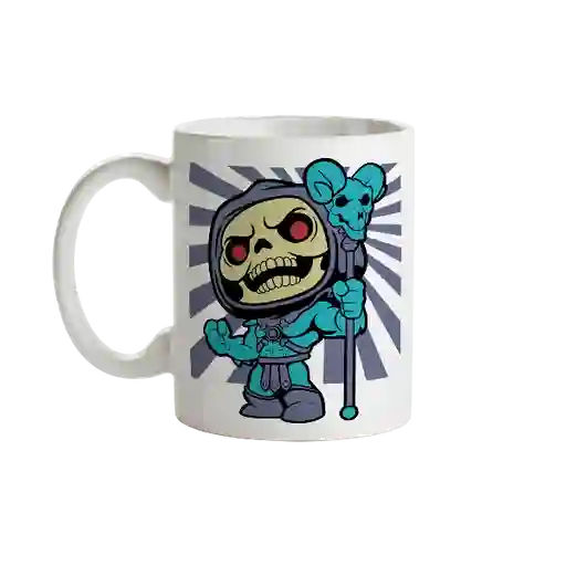 Mug Skeletor Master Of The Universe Tipo Pop