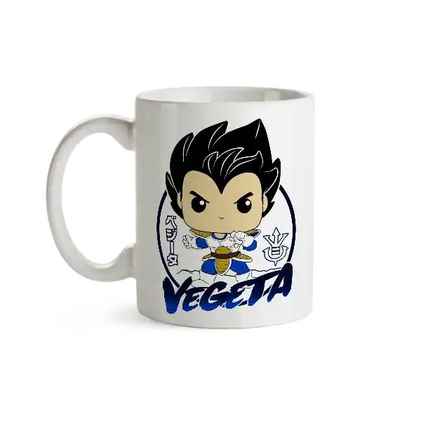 Mug Vegeta Tipo Pop