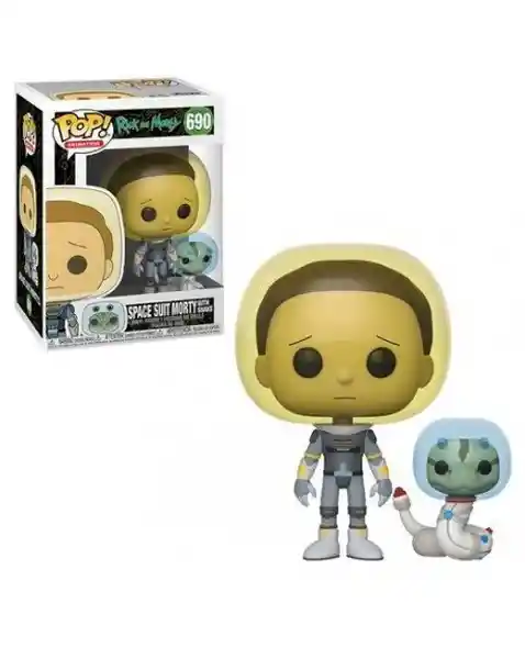 Funko Pop Rick And Morty - Figura Morty Espacial Serpiente 1 U