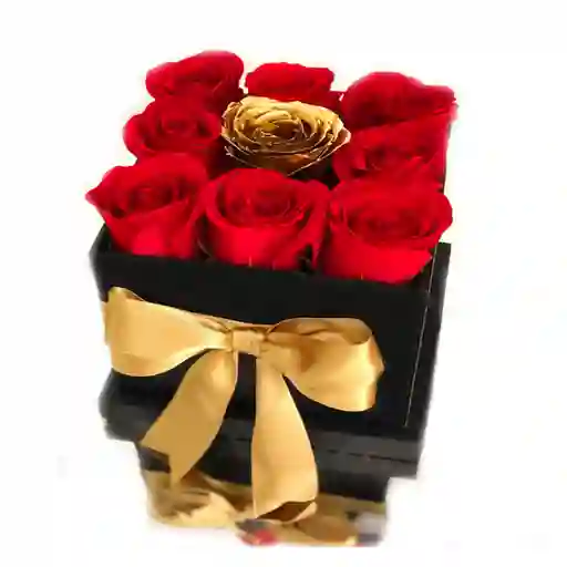 Caja De Rosas Gold Woman