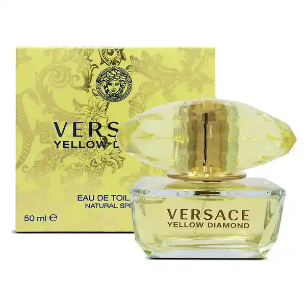 Versace Eau De Toilette Yellow Diamond Para Mujer 50 Ml