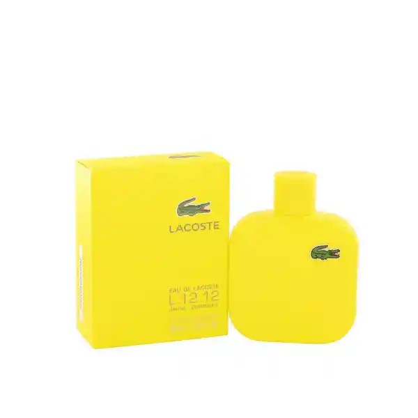 Lacoste Eau De Toilette L.12.12 Jaune Optimistic Hombre 100 Ml