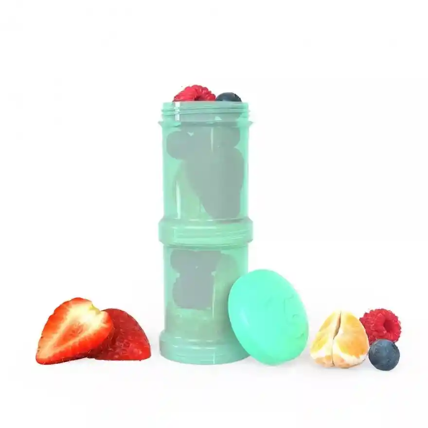 Twistshake Contenedor Dosificador Para Tetero 200 Ml Verde