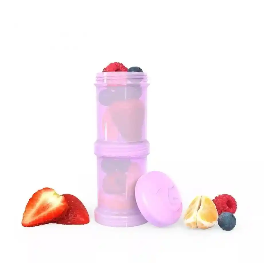 Twistshake Contenedor Dosificador Para Tetero 200 Ml Lila