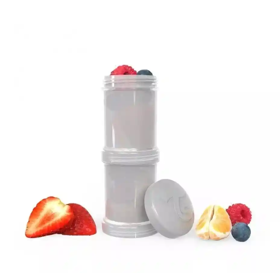 Twistshake Contenedor Dosificador Para Tetero 200 Ml Gris