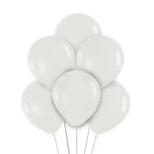 Globo Partytex Transparentes 12 U