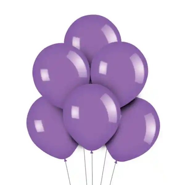 Globo Partytex Lila 12 U