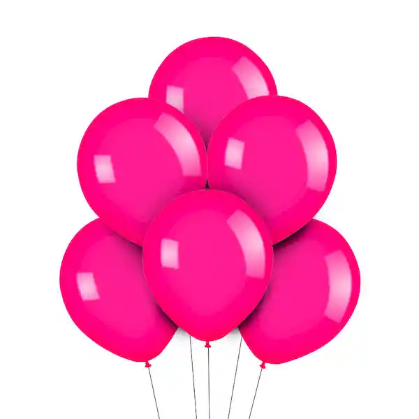 Globo Fucsia 12 U