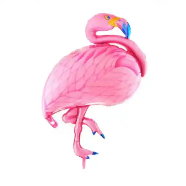 Globo Flamingo Rosado 1 U