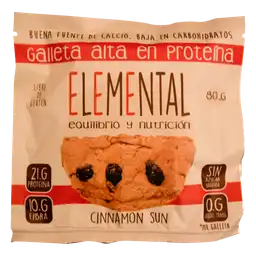 Elemental Galleta con Proteína con Canela y Pasas