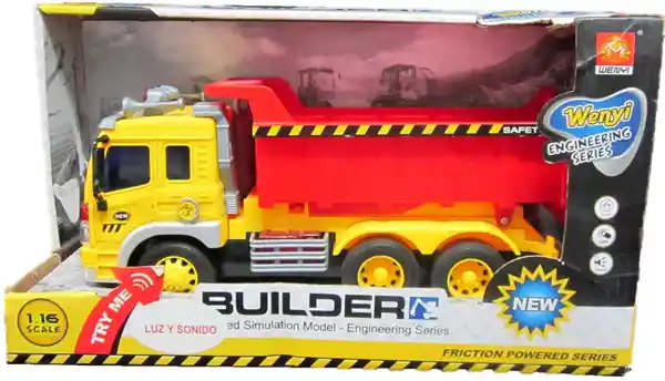 Volqueta Builder Friccion Caja