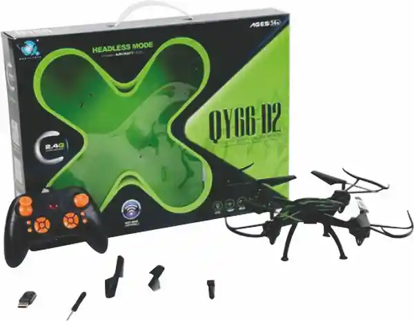 Juguetelandia Drone R/C Bateria Recargable Caja