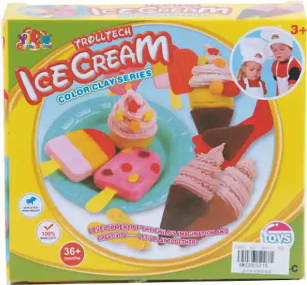 Plastilina Fabrica Helados Caja