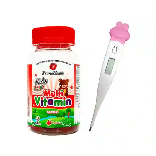Kids Prime Health Kit Termometro + Multivitamin