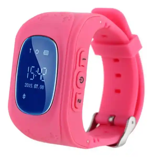 Reloj Smartwatch Gps Niños Sos Llamadas Inteligente Rosado