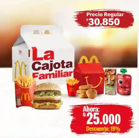 Combo Cajota Familiar 1 Adulto y 1 Niño™