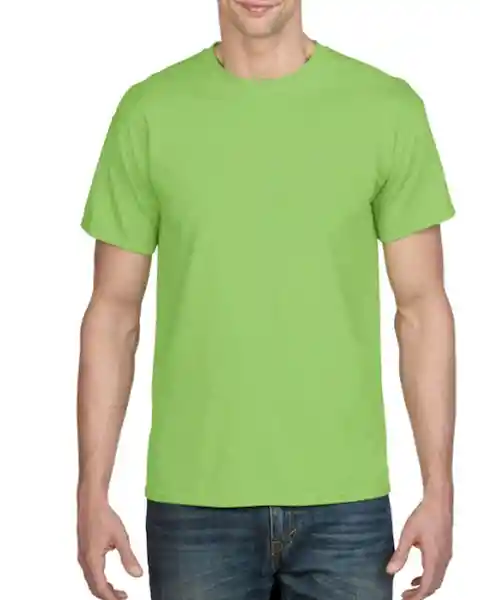 T Shirt Cuello Redondo Masculino Verde