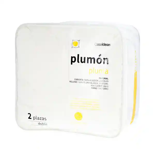 Plumón Pluma 5/95 Doble Blanco 0001