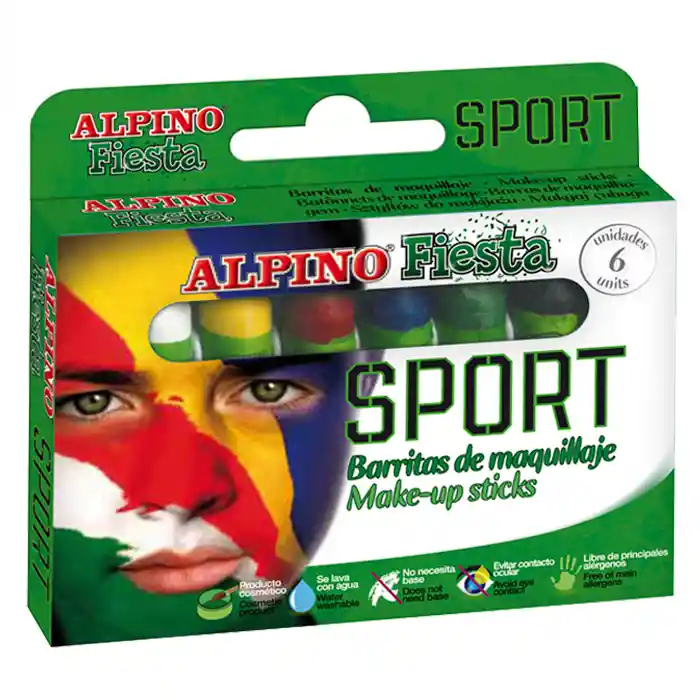 Alpino Maquillaje Sports X 6