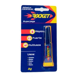 Blister Rocket Adhesivo Ciano 3 G