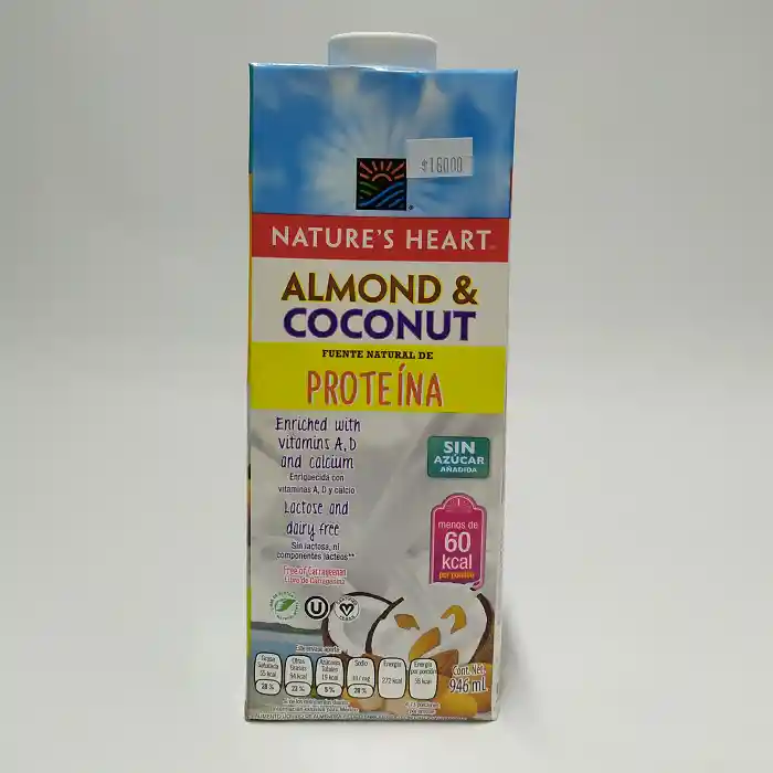  Leche De Almendras Y Coco Natures Heart 