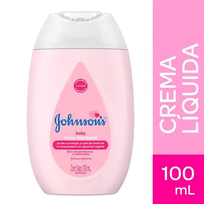 Crema Líquida Johnson’S® Baby Hidratante 100 Ml