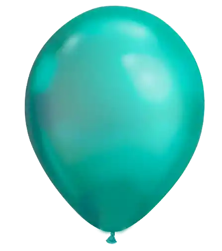 Globo Qualatex 11 Chrome Green