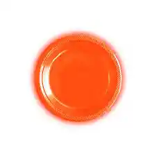 Sempertex Plato 6 Neon Naranja X 10