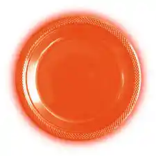 Sempertex Plato 9 Neon Naranja X 10