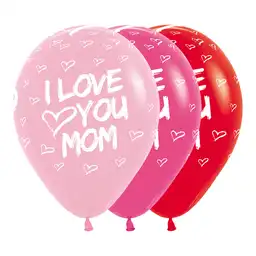 Sempertex Globo Inf I Love You Mom R12