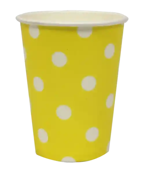 Vaso Mi Fiesta Polka Amarillo