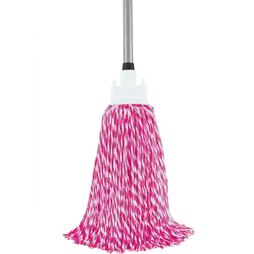 Trapero de Microfibra Blanco Fucsia 300 g Sin Mango 1 U