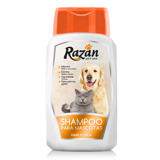 Shampoo Para Mascotas Razan 500 cc en Fullerpinto Bogotá